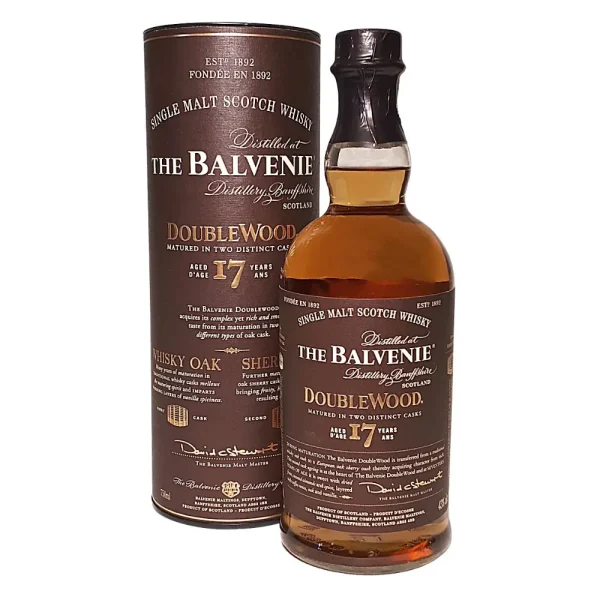 The Balvenie 17 Year Old DoubleWood Single Malt Scotch Whisky