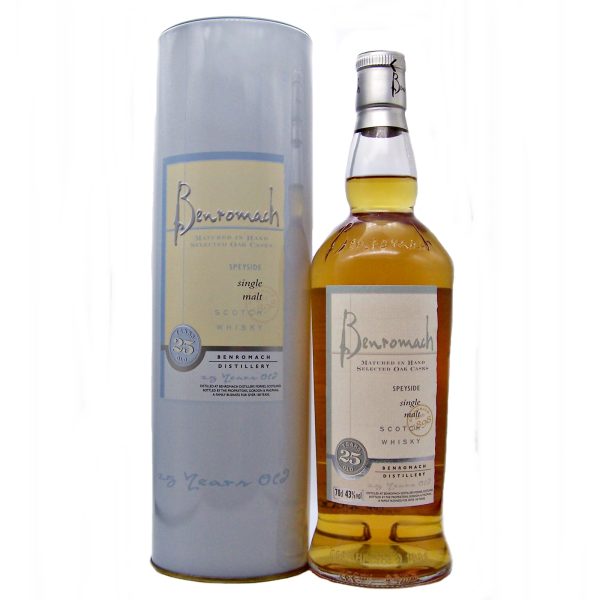 Buy Benromach Single Malt 25 Year Scotch Whisky