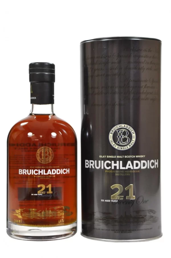 Bruichladdich Islay 21 Years Single Malt Scotch Whiskey