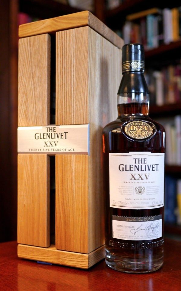 Purchasing The Glenlivet 25 year old single malt scotch whisky Online in Perth Australia