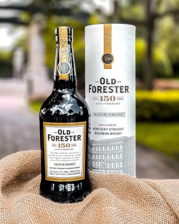 Obtaining Old Forester 150th Anniversary Batch 1 Kentucky Straight Bourbon Whiskey Online In Cleveland Ohio