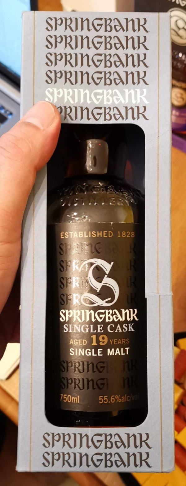 Purchasing Springbank Rechar Sherry 19 Year Old Single Malt Scotch Whisky Online In Miami Florida USA