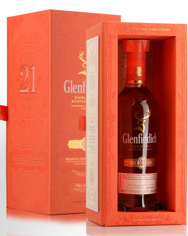 Glenfiddich 21 år gammel Havana Reserve skotsk whisky til salg online i København, Danmark