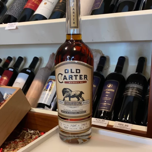Old Carter Straight Bourbon Whisky 12 År Gammel Fat #47 Til Salgs På Nett I Oslo, Norge
