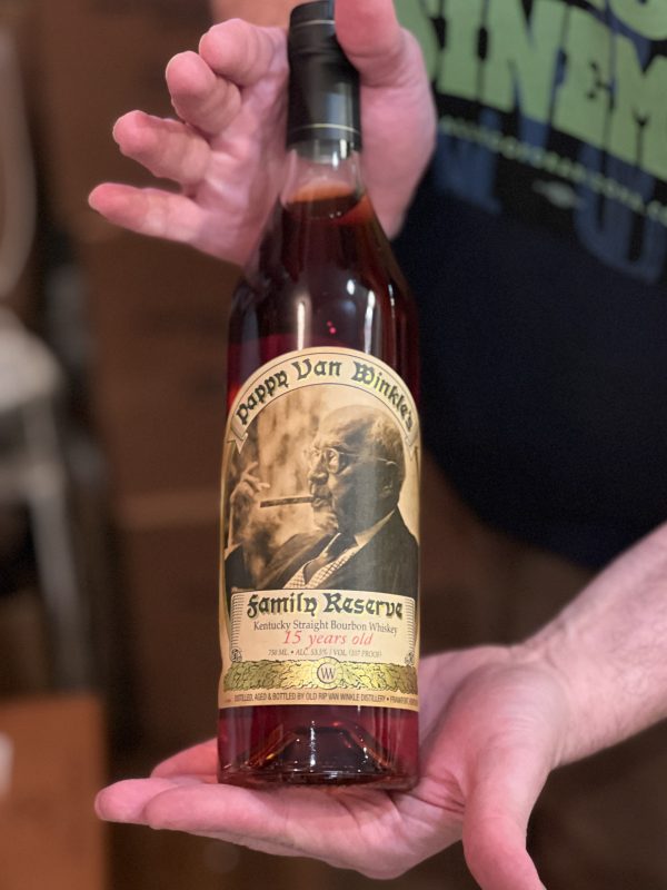 Obtaining Pappy Van Winkle’s 15 Year Family Reserve Bourbon Whisky Online in Los Angeles California