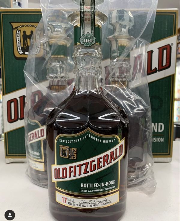 Obtaining Old Fitzgerald 17 Year Old Bourbon Whiskey Online in Chicago Illinois USA